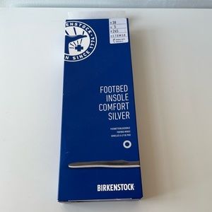 Birkenstock Silver Footbed Insole Comfort 38